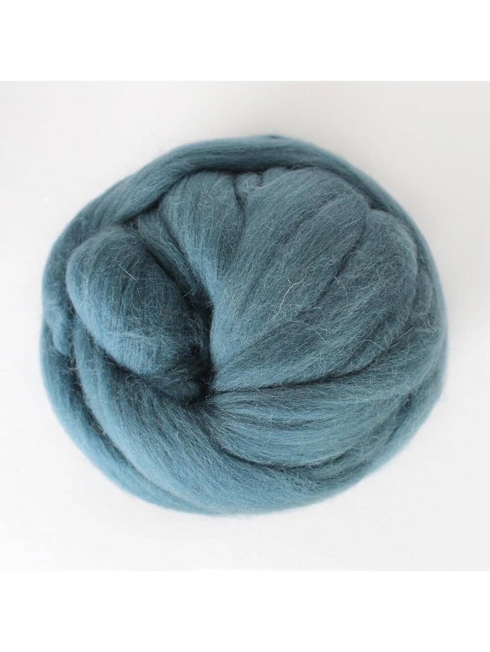 Spinning wool. MERINO WOOL STONE. 10 oz